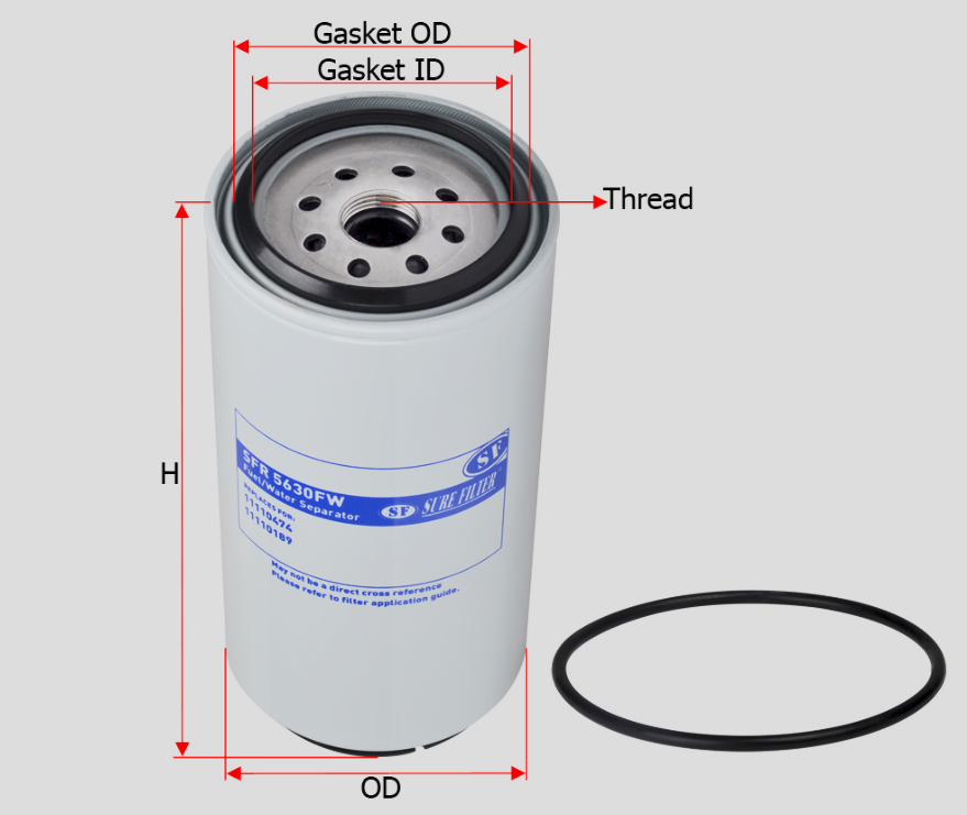 FILTER SOLAR CEPERATURE VOLVO SD110 SDLG XCMG SURE FILTER PN SFR5630FW