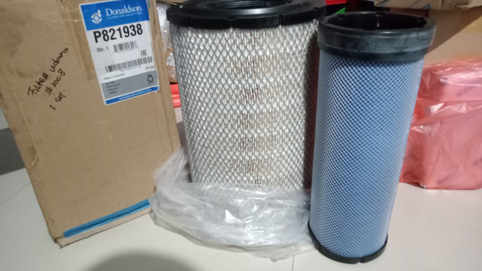 FILTER UDARA ZX200-3G KOBELCO KUBOTA SUMITOMO PN P821938 OUTER