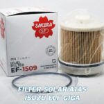 FILTER SOLAR SAKURA HINO NISSAN ISUZU GIGA FVZ34 285PS (I8-98162 897-A) PN EF-1509