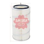 FILTER UDARA OUTER SAKURA CUMMINS SANY SY200C LIUGONG DONGFENG PN A-8636