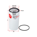 Filter Solar SAKURA Racor R160T Volvo Johndeer Bomag (05825010) Axor( 11110683) PN SFC-5302-10