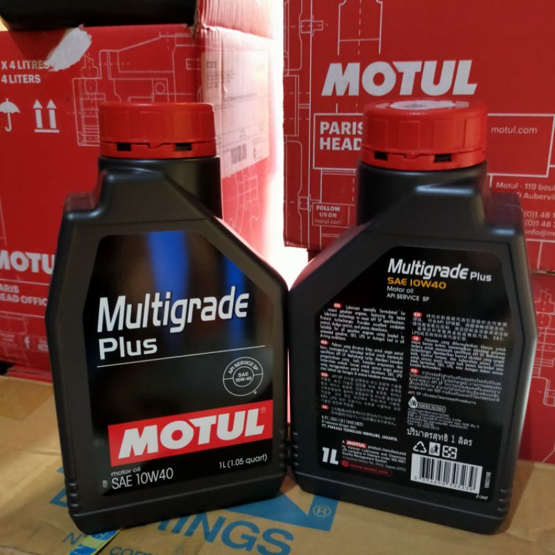 OLI BENSIN MOTUL MULTIGRADE PLUS 10W40 SP 1 Liter