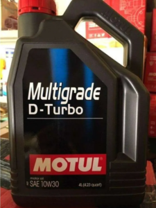 OLI DIESEL COMMON RAIL MOTUL MULTIGRADE D-TURBO 10W30 4 LITER