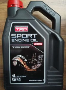 OLI DIESEL MOTUL TRD SPORT ENGINE OIL 5W40 DIESEL 4 Liter