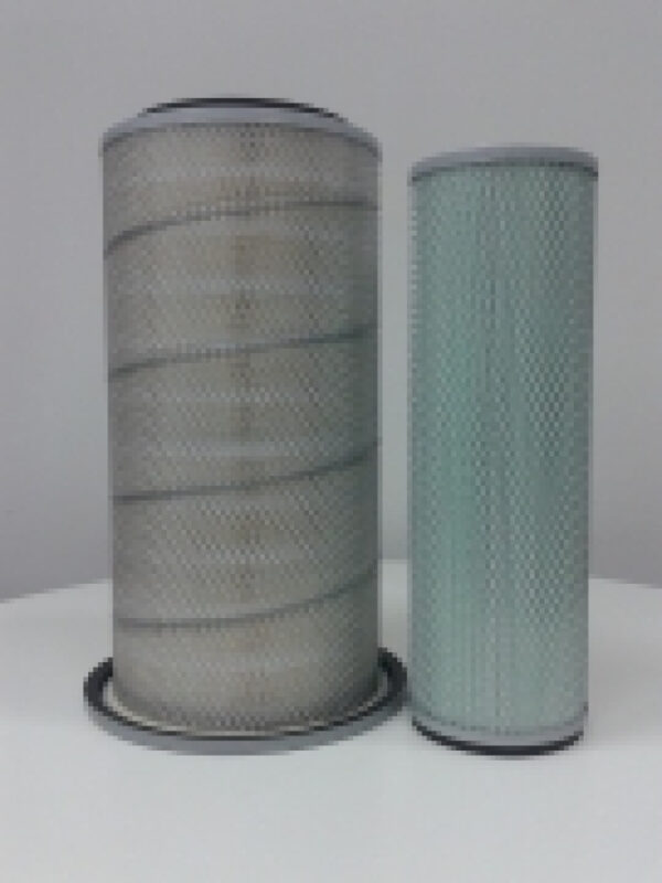 FILTER UDARA OUTER INNER LUAR DALAM SET KOMATSU UNTUK KOMATSU PC120 GD405A HYUNDAI R200LC CAT CUMMINS HINO HITACHI MITSUBISHI UD TRUCKS NISSAN VOLVO PN 6131827011P+6131827011S