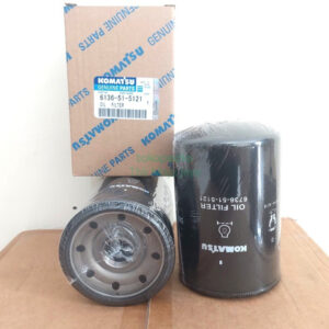 filter OLI KOMATSU UNTUK KOMATSU PC130 PC200 D65 GD521 ENGINE YUCHAI YC6 SDLG SANY MITSUBISHI LIUGONG KOBELCO CUMMINS CAT PN 6136-51-5121
