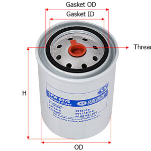 FILTER Pendingin SURE Coolant Filter Untuk CUMMINS SHANTUI D85 SD22 DOOSAN Komatsu PC400 D155AX-5 CAT 3176 Hitachi HYUNDAI LIUGONG PERKINS SANY VOLVO XCMG JOHNDEERE AGCO PN SFW 2075