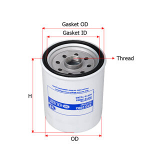 FILTER OLI HIDROLIK SURE FILTER UNTUK ISEKI NT540F TOYOTA KIJANG ALPHARD PERKINS ISUZU HINO DENSO CAT PN SFO2002