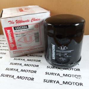 Filter Oli UNION Filter Oil TOYOTA Innova Fortuner Hilux KOMATSU PC130 PC78 PC60 BOMAG CAT DEUTZ HITACHI JCB ISEKI NH KUBOTA JOHNDEERE VOLVO CUMMINS PN UOC024