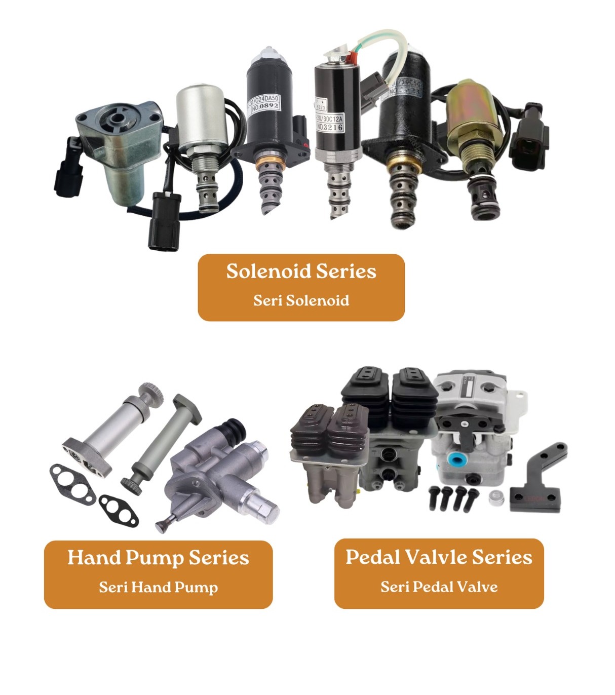 IIMPORTIR DISTRIBUTOR SUPLAI SOLENOID HAND PUMP PEDAL VALVE EKSAVATOR DI INDONESIA IIMPORTIR DISTRIBUTOR SUPLAI SOLENOID HAND PUMP PEDAL VALVE EKSAVATOR DI INDONESIA