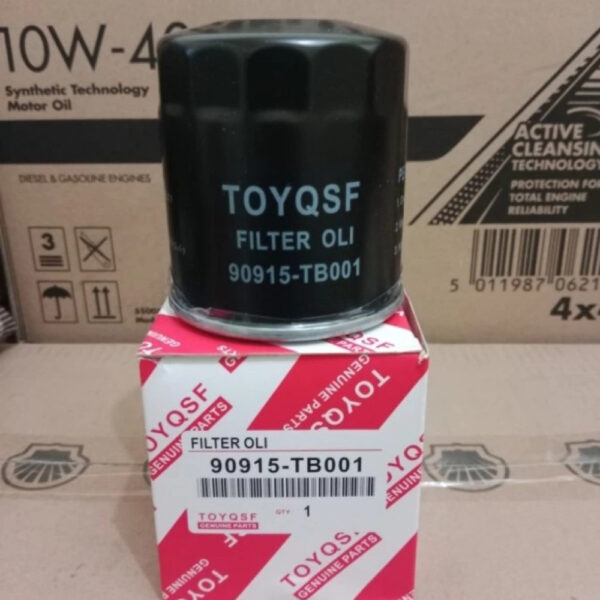 Filter Oli TOYOTA UNTUK TOYOTA Innova Fortuner Hilux KOMATSU PC130 PC78 PC60 BOMAG CAT DEUTZ HITACHI JCB ISEKI NH KUBOTA JOHNDEERE VOLVO CUMMINS PN 90915-TB001