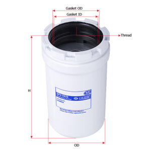 FILTER OLI HIDROLIK PILOT SURE FILTER UNTUK HITACHI ZAXIS 200-5G iSEKI Sumitomo Case PN SFH 0525