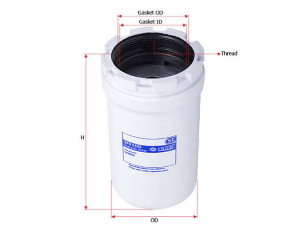 FILTER OLI HIDROLIK PILOT SURE FILTER UNTUK HITACHI ZAXIS 200-5G iSEKI Sumitomo Case PN SFH 0525