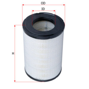 FILTER UDARA OUTER LUAR SURE FILTER UNTUK HITACHI ZX200-5G CAT KOBELCO KOMATSU MITSUBISHI TADANO PN SFA 2503P