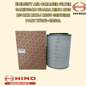 FILTER UDARA OUTER GENUINE HINO UNTUK HINO RG RKZ RK8J R260 285Jw J08E-WK NEW HOLLAND PN 17801-2830L