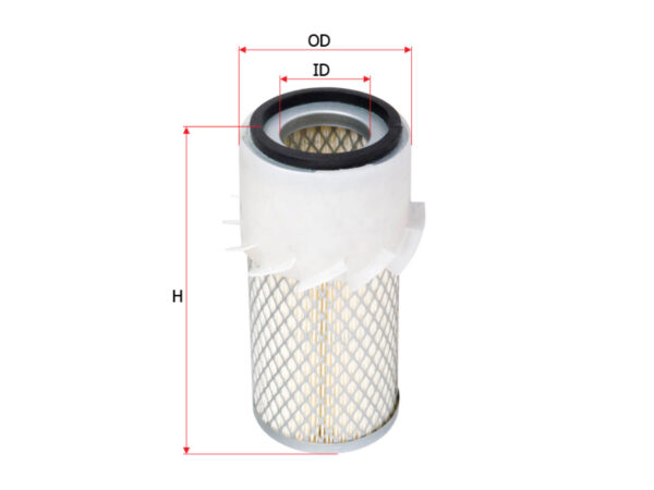 FILTER UDARA OUTER SURE FILTER UNTUK ISEKI Traktor TU1400 TX2140 Volvo Yanmar CAT ISUZU PN SFA 2745PF