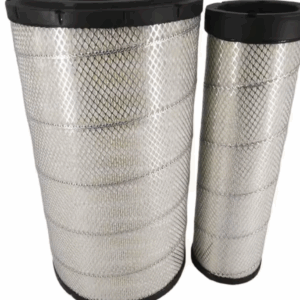 FILTER UDARA SET OUTER INNER LUAR DALAM KOBELCO UNTUK KOBELCO SK200 SANY SY215 LIUGONG CLG920E AGCO CAT HITACHI XCMG XE215C SUMITOMO HYUNDAI ZOOMLION VOLVO NH PN LV11P00002S003K+LV11P00002S002