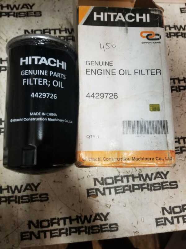 FILTER OLI HITACHI UNTUK ZAXIS 200 3G/5G HINO ISUZU HITACHI KOMATSU MITSUBISHI KUBOTA VOLVO PN 4429726