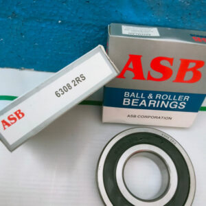 BEARING ASB BALL BEARING UK id 40mm od 90mm thick 23mm UNTUK POMPA ELMO DAN RODA BELAKANG APV PN 6308 2RS