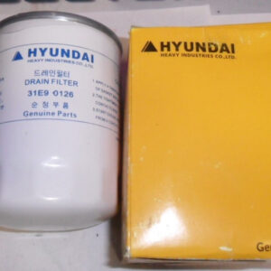 FILTER OLI HIDROLIK HYUNDAI UNTUK HYUNDAI 220 Hitachi Kubota iseki New Holand MF Kobelco JCB Hyundai Volvo PN 31E90126