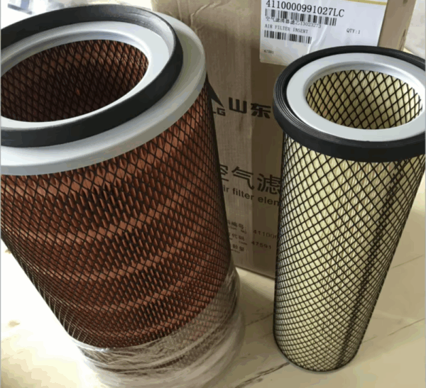 FILTER UDARA SDLG SET INNER OUTER UNTUK SDLG LG936L LG946L LG938L LIUGONG WEICHAI 226B WP4 WP6 deutz XCMG LW300KN LONKING CDM833 PN 4110000991027