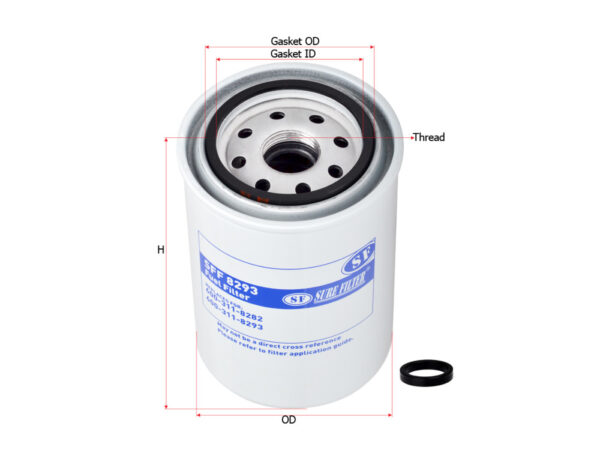 FILTER SOLAR SURE FILTER UNTUK KOMATSU HITACHI VOLVO PN SFF 8293