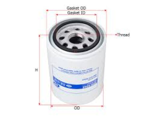 FILTER OLI SURE FILTER UNTUK KOMATSU BOMAG DYNAPAC DEUTZ PERKINS MITSUBISHI NISSAN PN SFO 5242