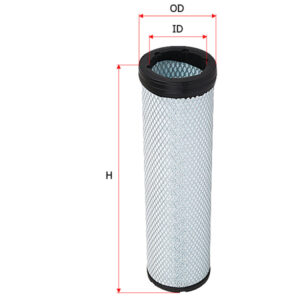 FILTER UDARA INNER KOMATSU UNTUK KOMATSU PC200 JOHNDEERE HYUNDAI DOOSAN NH PN SFA 0120S