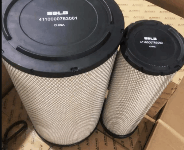 FILTER UDARA SET OUTER INNER LUAR DALAM SDLG UNTUK SDLG LG956L LG958L SANY SY215 LIUGONG CLG920E AGCO CAT HITACHI KOBELCO XCMG XE215C SUMITOMO HYUNDAI VOLVO PN 4110000763001+4110000763002