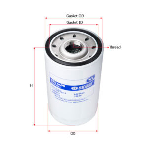 FILTER OLI SURE FILTER UNTUK ZAXIS 200 3G/5G ISUZU KOMATSU KOBELCO NEW HOLLAND DOOSAN SANY JCB PN SFO4495