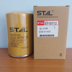 filter OLI STAL UNTUK ENGINE YUCHAI YC6 SDLG SANY MITSUBISHI LIUGONG KOMATSU KOBELCO CUMMINS CAT PN ST10712