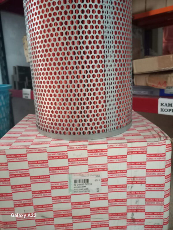 FILTER UDARA ISUZU GENUINE UNTUK ISUZU NKR 66 71 NHR55 UD TRUCKS NISSAN TOYOTA HITACHI JOHNDEERE KUBOTA PN I6-94156-052-0