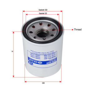 FILTER OLI SURE FILTER UNTUK HONDA CR-V BRV BRIO NISSAN UD TRUKS MITSUBISHI HINO HYUNDAI ISEKI ISUZU NH VOLVO KOMATSU YANMAR PN SFO 3IU0