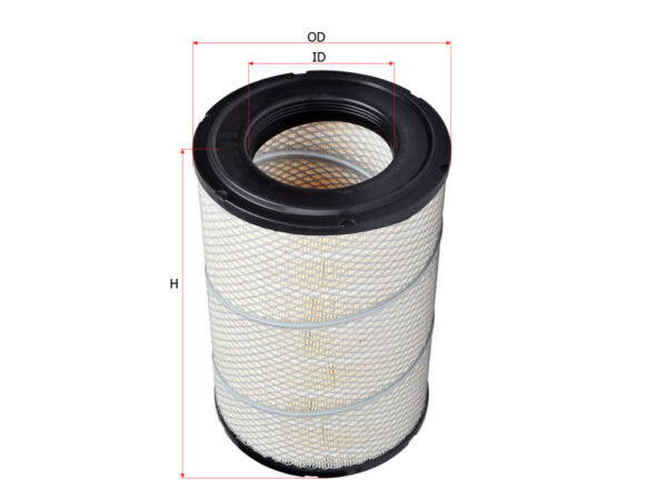 FILTER UDARA OUTER LUAR SURE FILTER UNTUK HITACHI ZX200-3G ISUZU GIGA JOHNDEER KOBELCO KOMATSU KUBOTA SUMITOMO UD TRUCKS NH YANMAR PN SFA 61281P