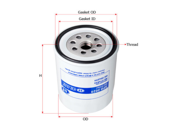 FILTER OLI SURE FILTER UNTUK MITSUBISHI PS100 PS120 CAT HITACHI ISUZU ISEKI YANMAR PN SFO 2029