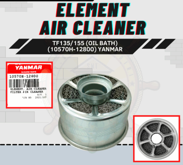 Filter Udara Element air cleaner SARINGAN HAWA KAWAT Yanmar TF155 /TF135 PN 10570H-12800