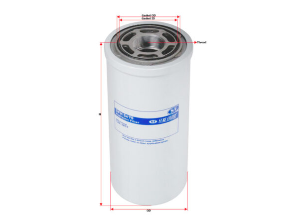 FILTER OLI HIDROLIK SURE FILTER UNTUK CAT D6 426C 994H DOOSAN JOHNDEER DYNAPAC MASSEY FERGUSON VOLVO PN SFH 5675