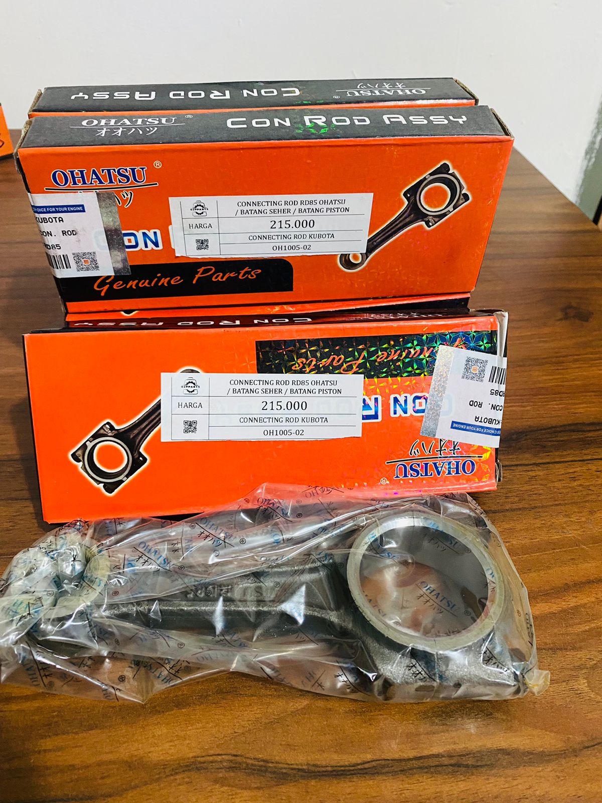 CONNECTING ROD RD85 OHATSU BATANG SEHER BATANG PISTON