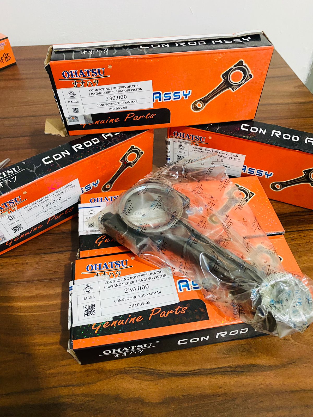 CONNECTING ROD TF85 OHATSU BATANG SEHER BATANG PISTON