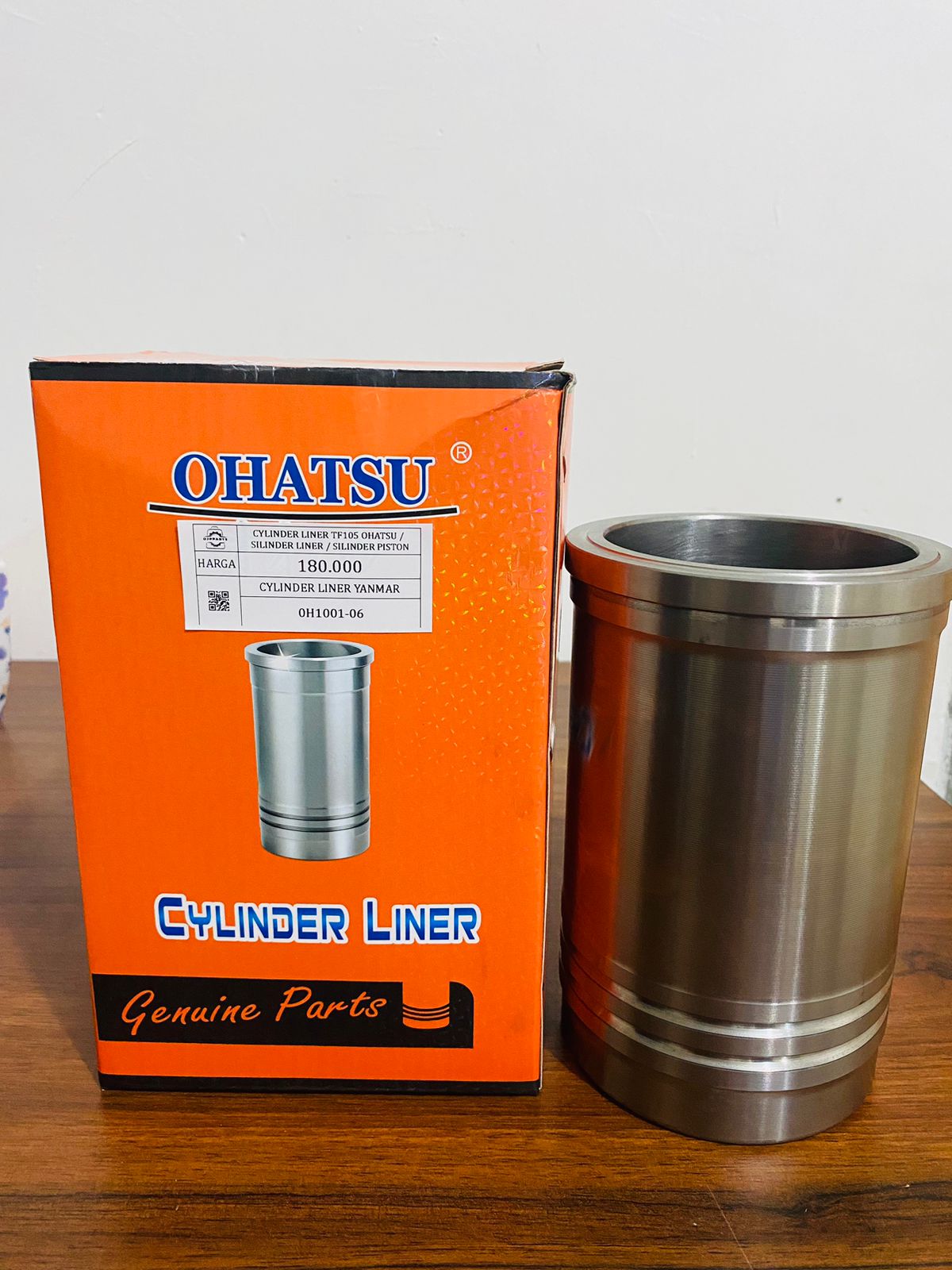 CYLINDER LINER TF105 OHATSU SILINDER LINER SILINDER PISTON