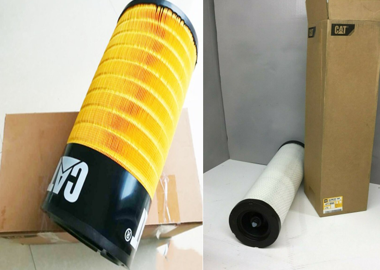 FILTER UDARA CAT OUTER INNER LUAR DALAM SET UNTUK CAT E336D2 E336D2L HYUNDAI XCMG LIUGONG PN 453-5509+471-6955