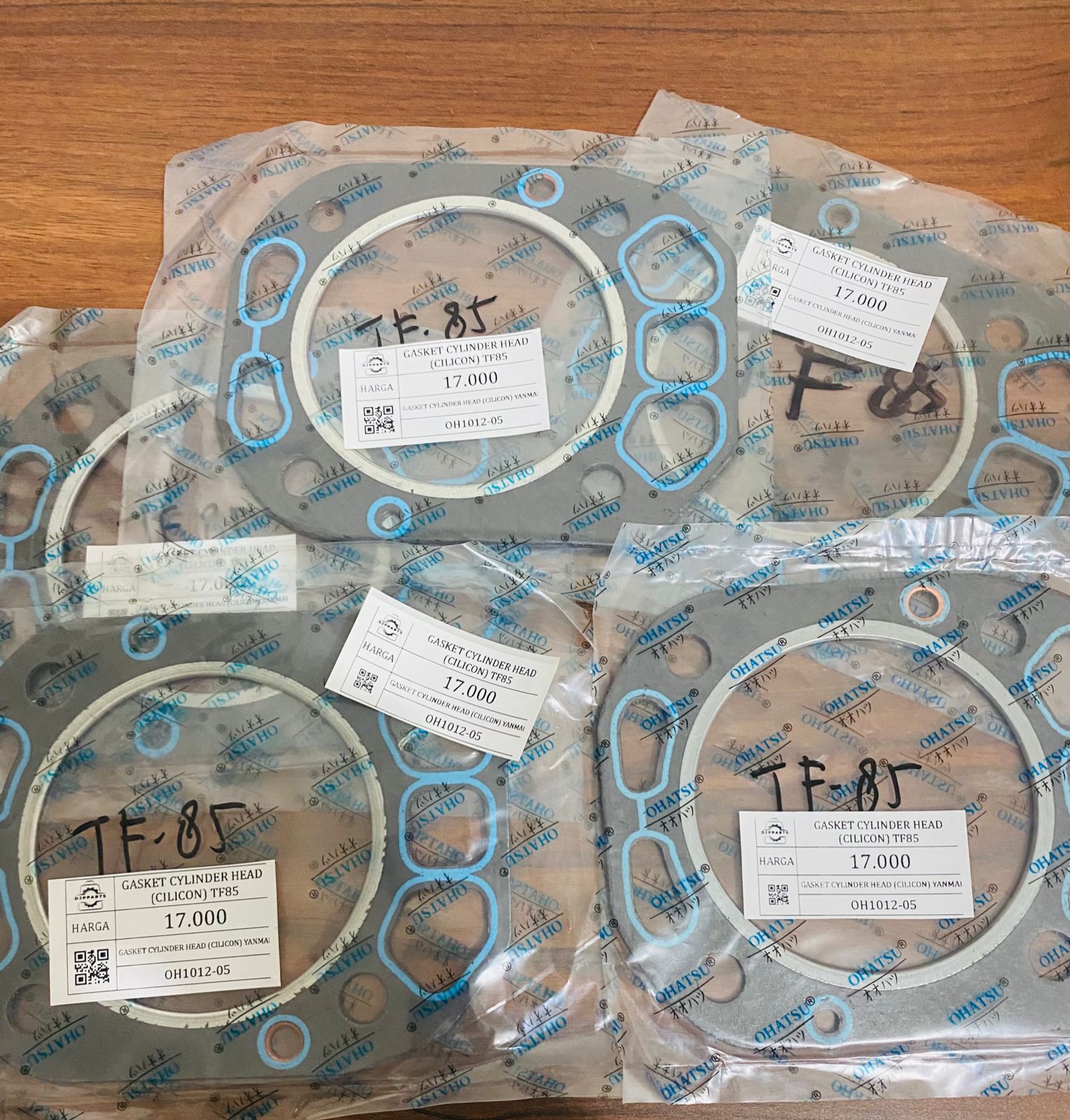 GASKET CYLINDER HEAD (CILICON) TF85