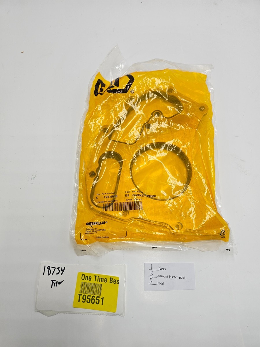  Gasket Waterpump HOUSING CAT CS533E PN 225-8019