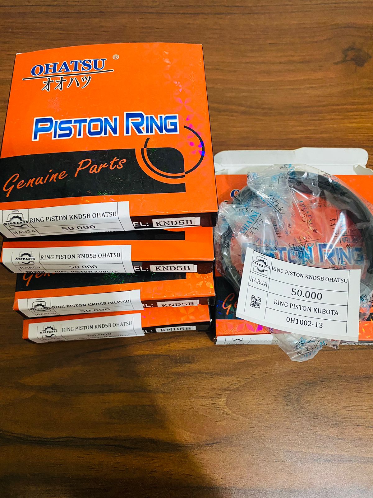 RING PISTON KND5B OHATSU