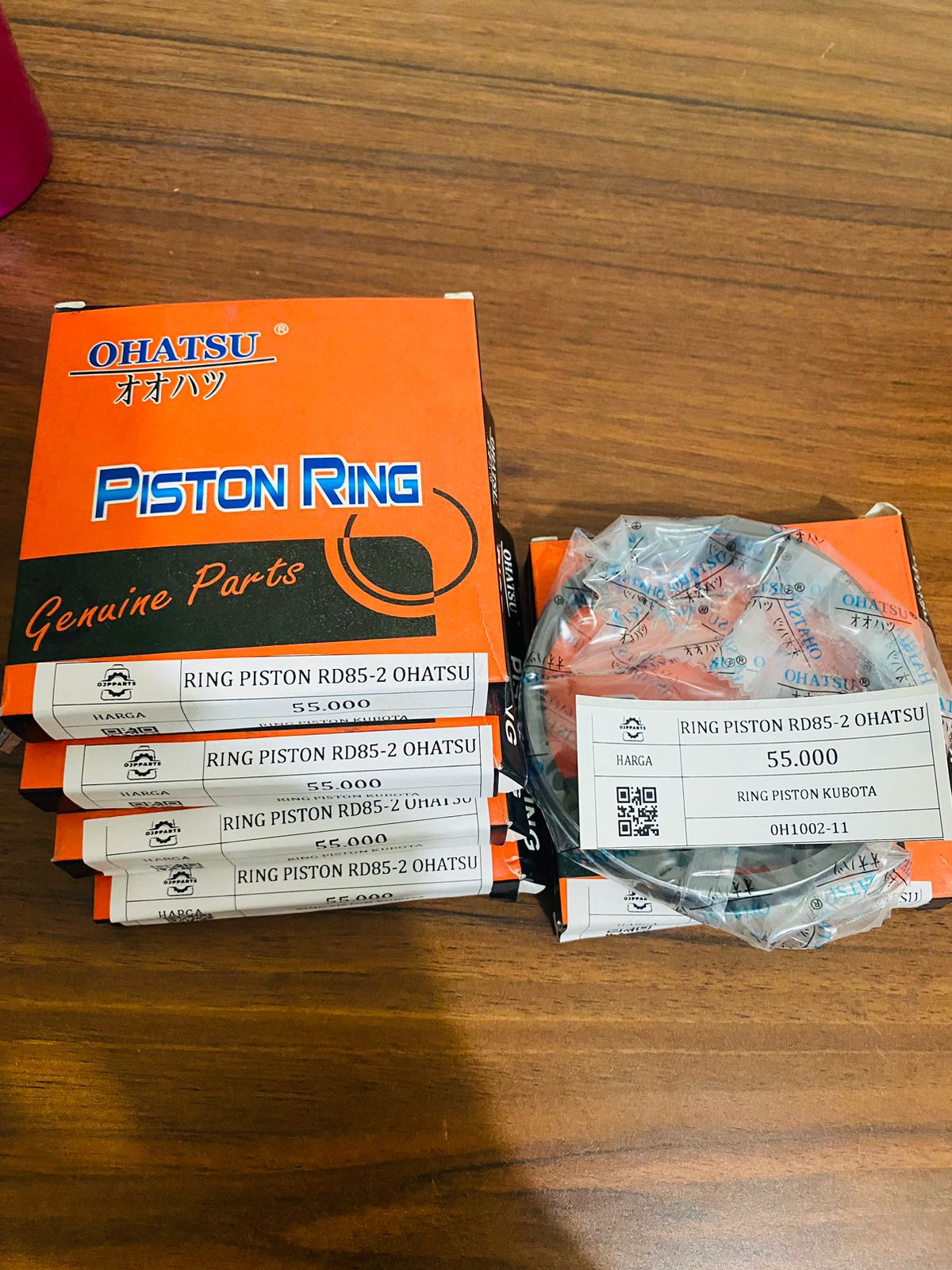 RING PISTON RD85-2 OHATSU