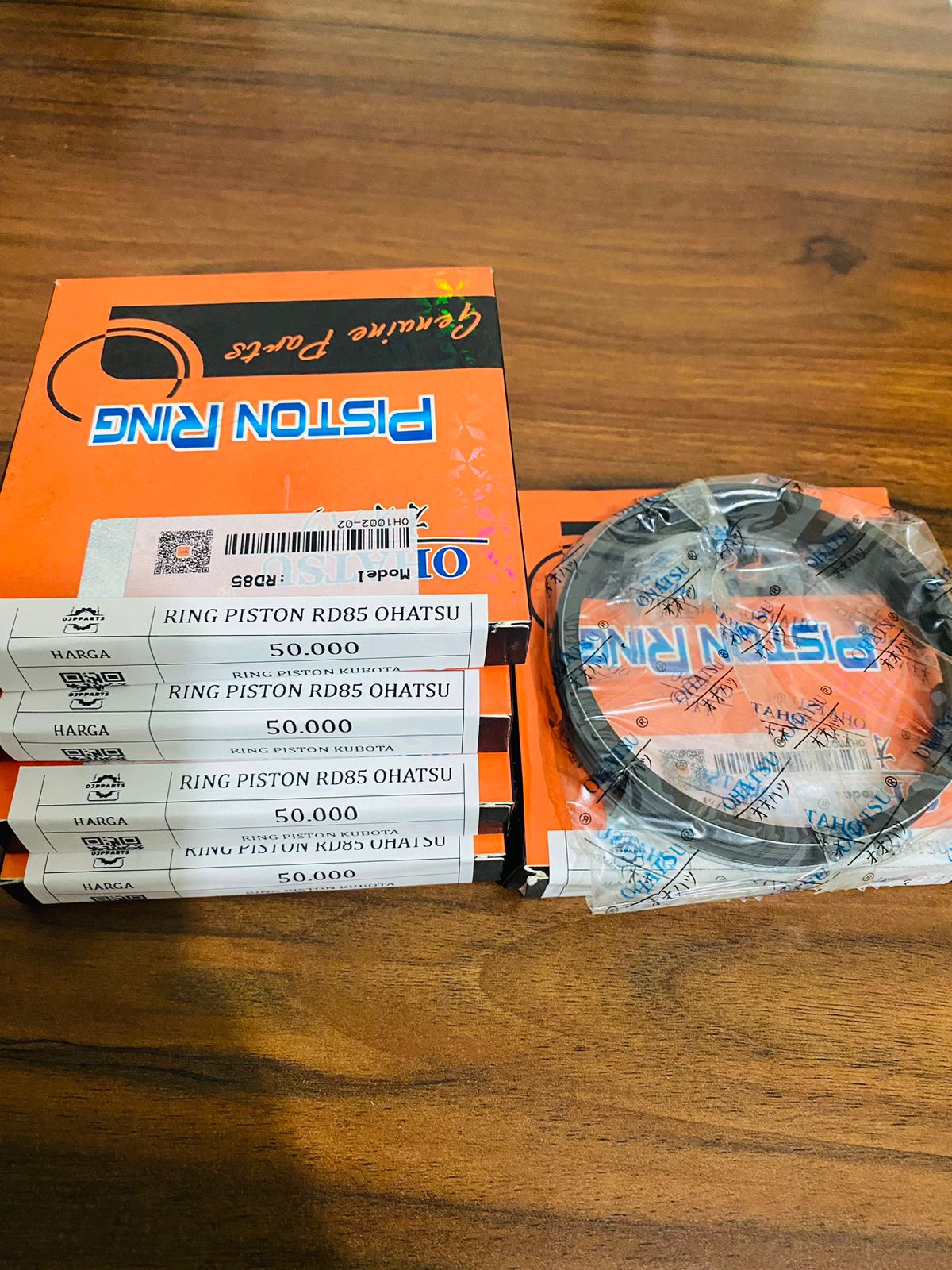 RING PISTON RD85 OHATSU