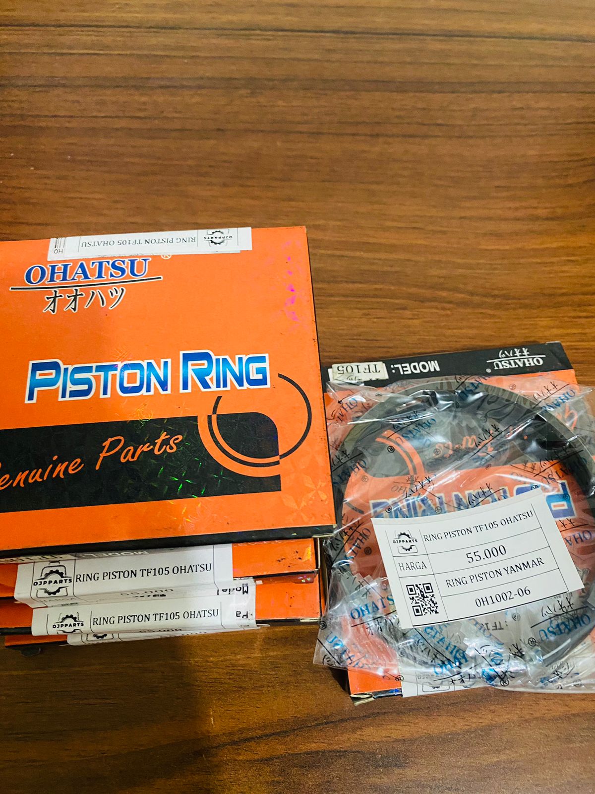 RING PISTON TF105 OHATSU