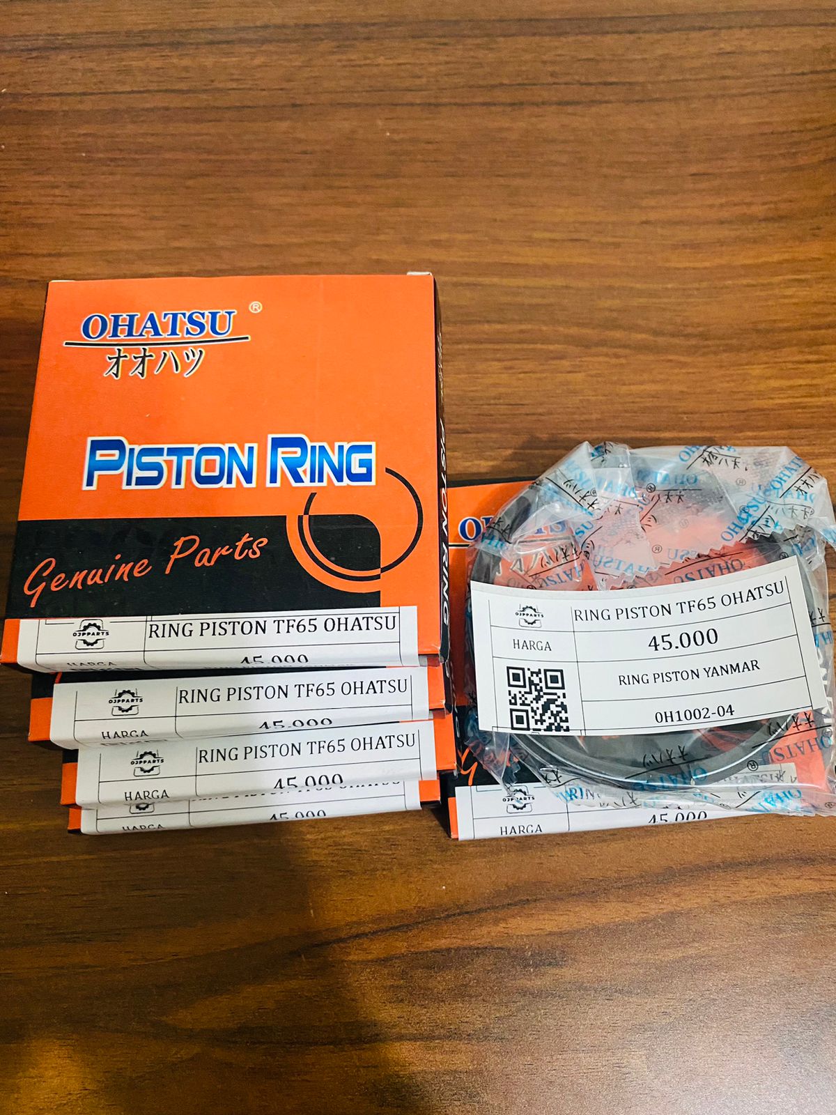 RING PISTON TF65 OHATSU