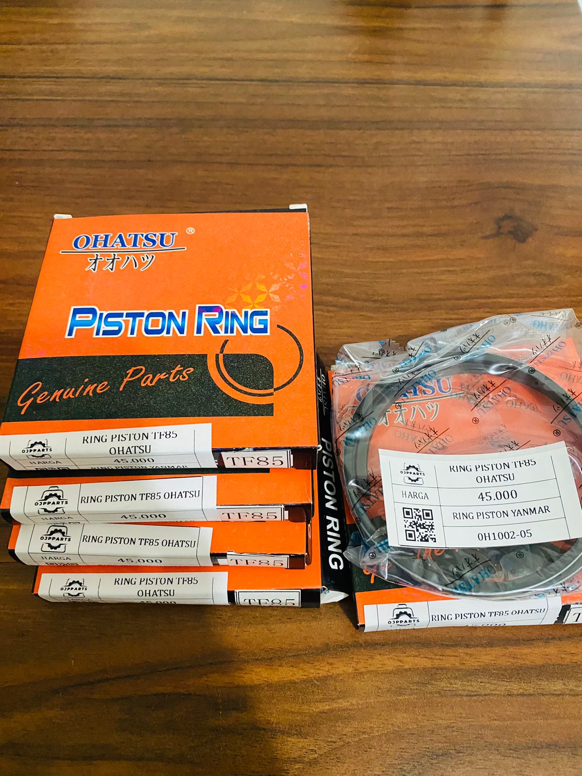RING PISTON TF85 OHATSU