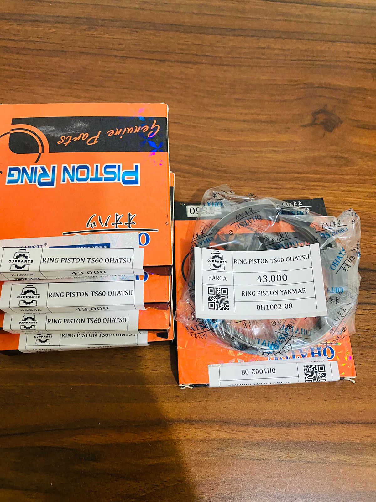 RING PISTON TS60 OHATSU